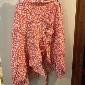 Shein Faux Wrap Mini Skirt